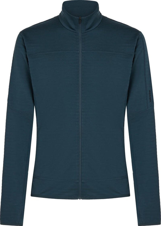 Merino Blend 300 RealFleece Descender LS Zip - Mens - abyss 1