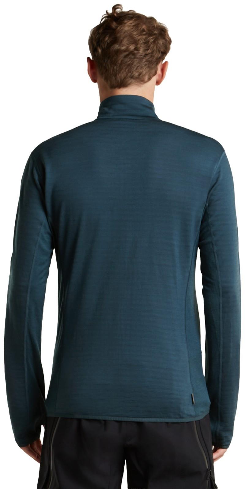 Merino Blend 300 RealFleece Descender LS Zip - Mens - abyss 1