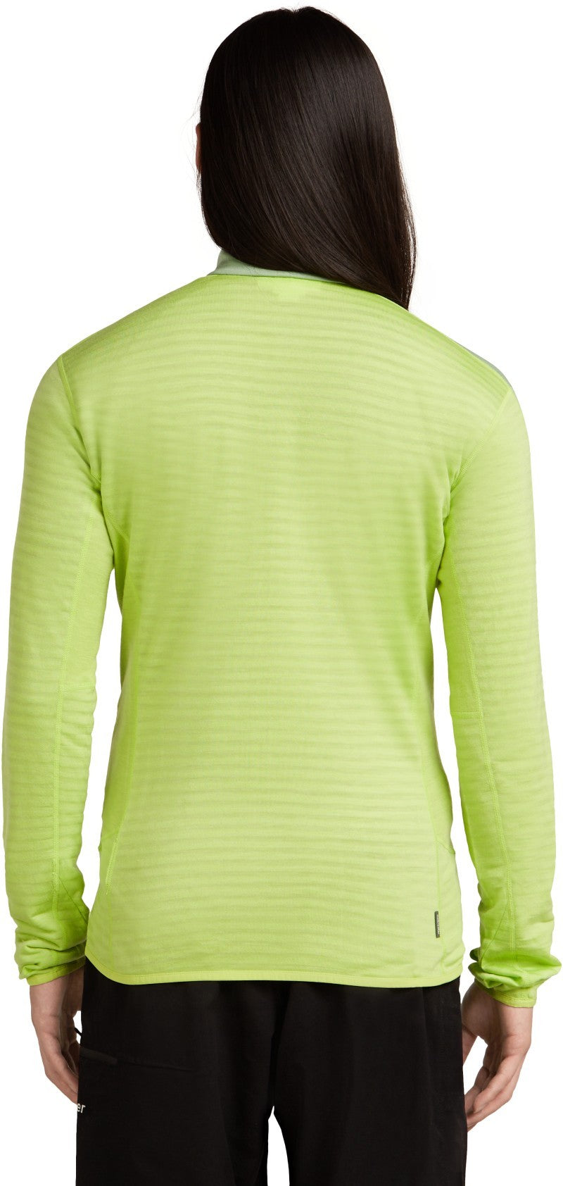 Merino Blend 300 RealFleece Descender LS Zip - Mens - topaz / atlantis / cb 1