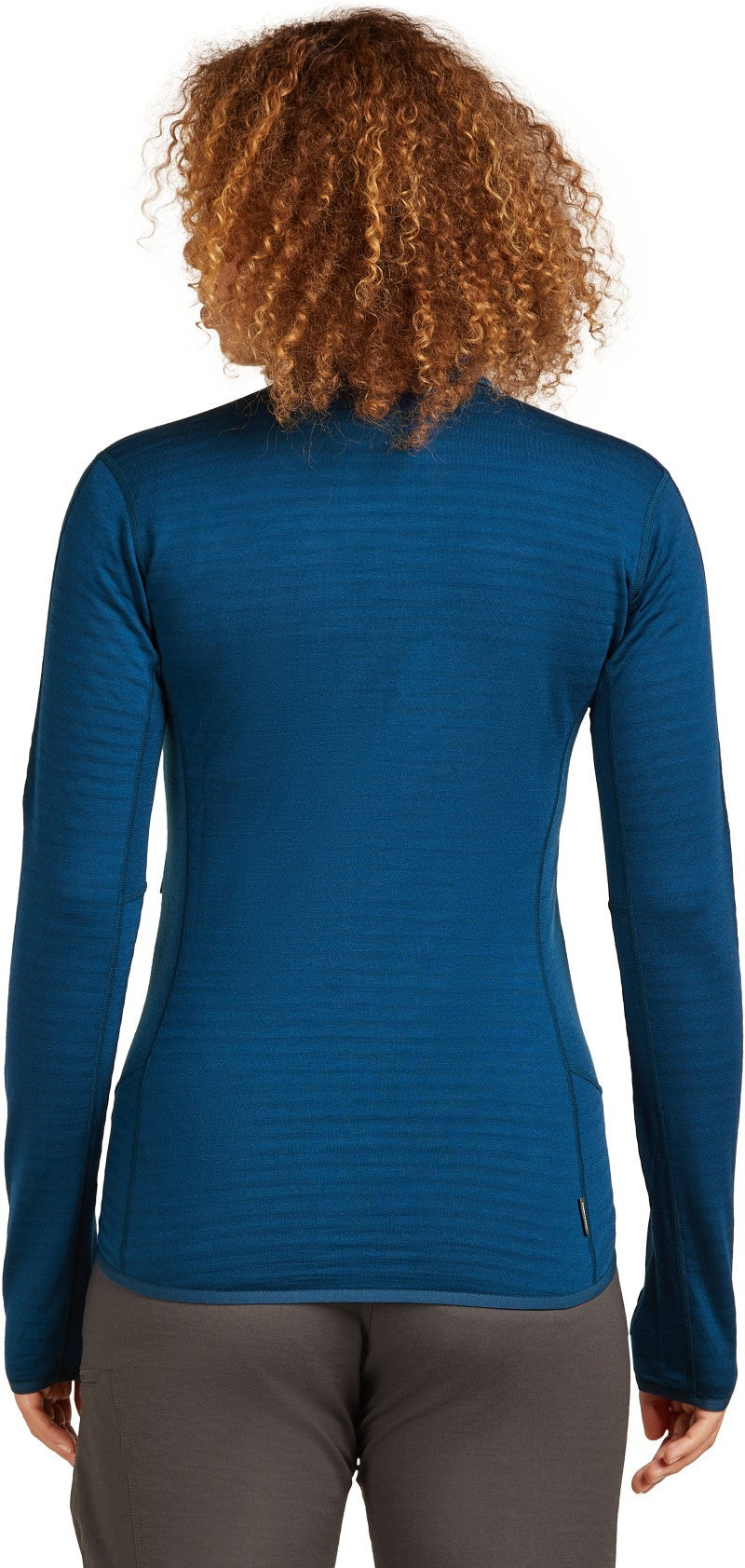 Merino Blend 300 RealFleece Descender LS Zip - Womens - atlantis 1