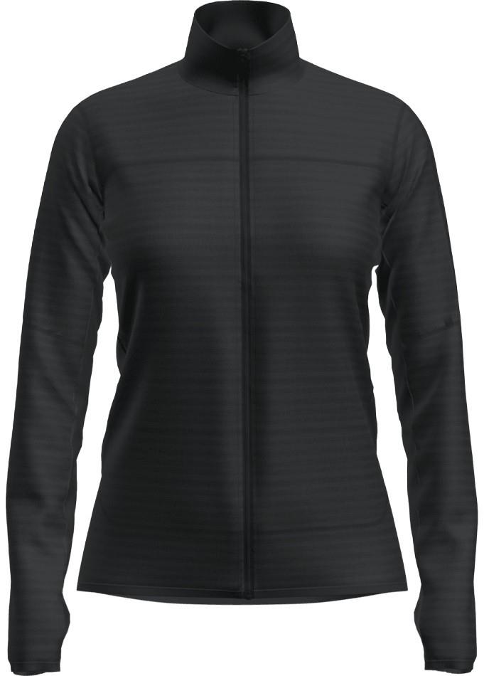 Merino Blend 300 RealFleece Descender LS Zip - Womens - black 1