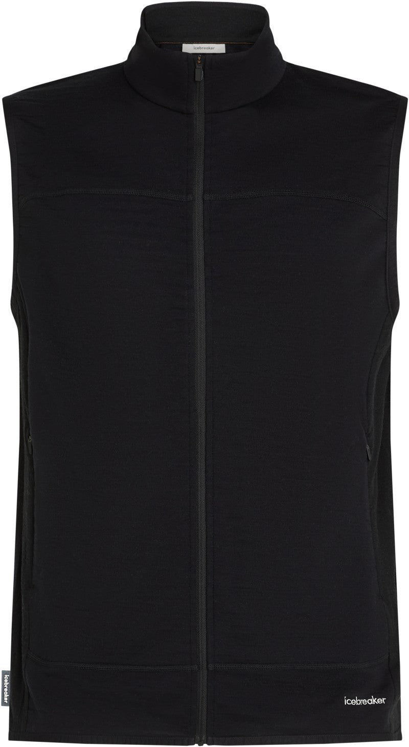 Merino Blend 300 RealFleece Descender Vest - Mens - black 1