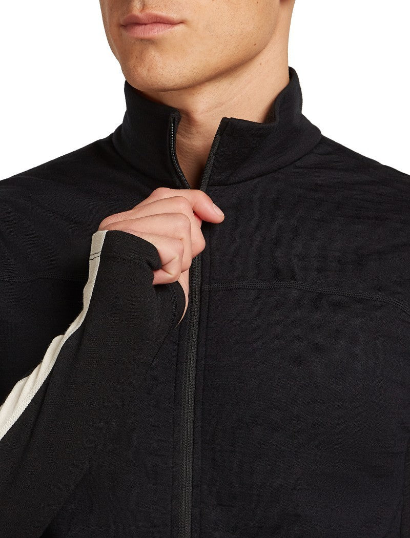 Merino Blend 300 RealFleece Descender Vest - Mens - black 1