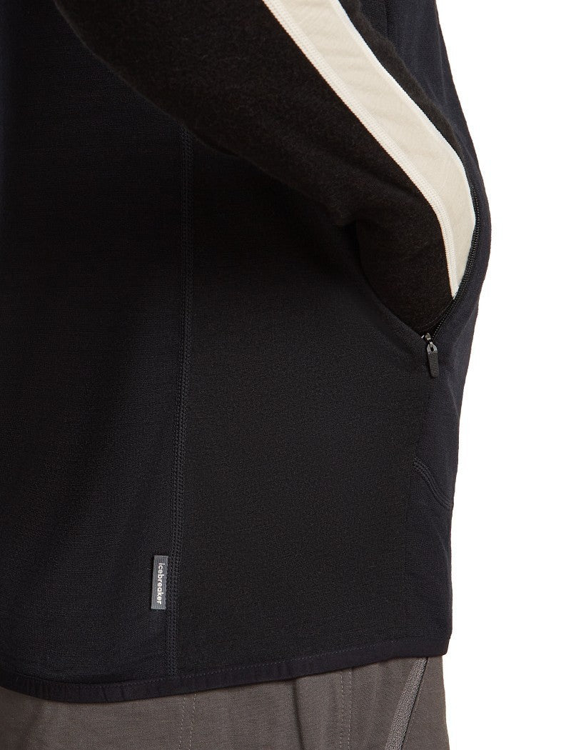 Merino Blend 300 RealFleece Descender Vest - Mens - black 1