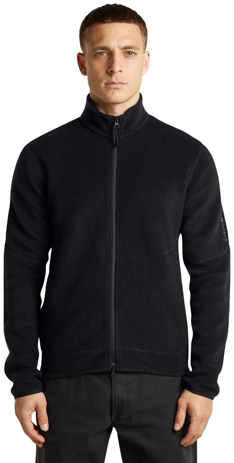 Merino Blend 630 RealFleece Classic Pile LS Zip - Mens - black 1