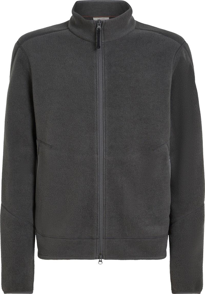 Merino Blend 630 RealFleece Classic Pile LS Zip - Mens - obsidian 1
