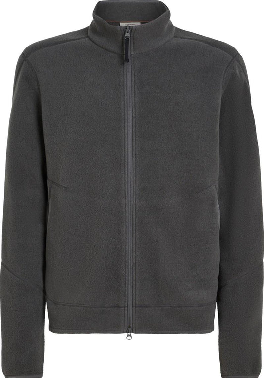 Merino Blend 630 RealFleece Classic Pile LS Zip - Mens - obsidian 1