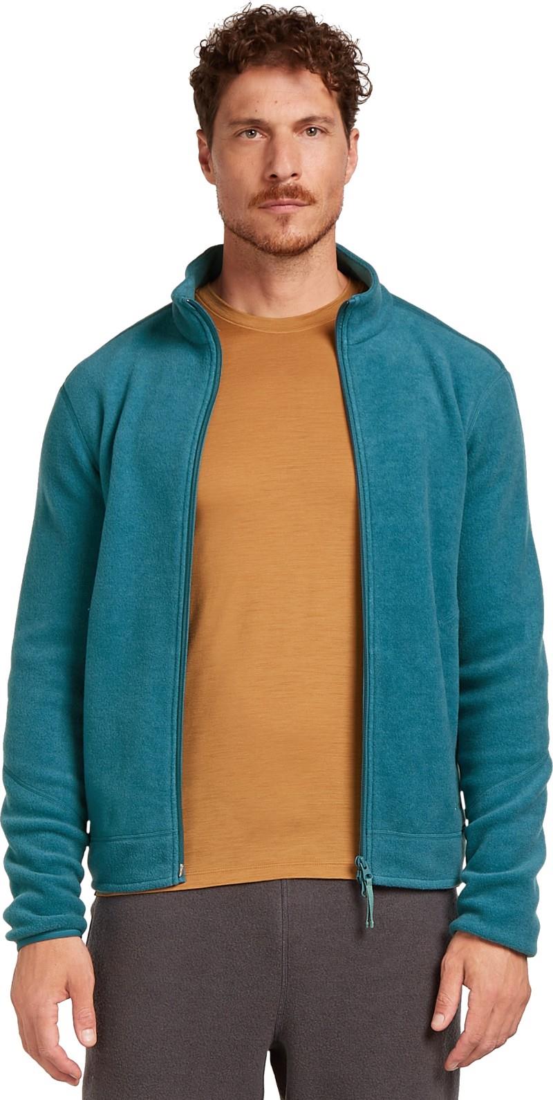 Merino Blend 630 RealFleece Classic Pile LS Zip - Mens - topaz 1