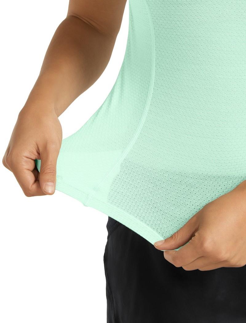 Merino Blend 75 Cool-Lite Featherlight Tank - Womens - mint 1