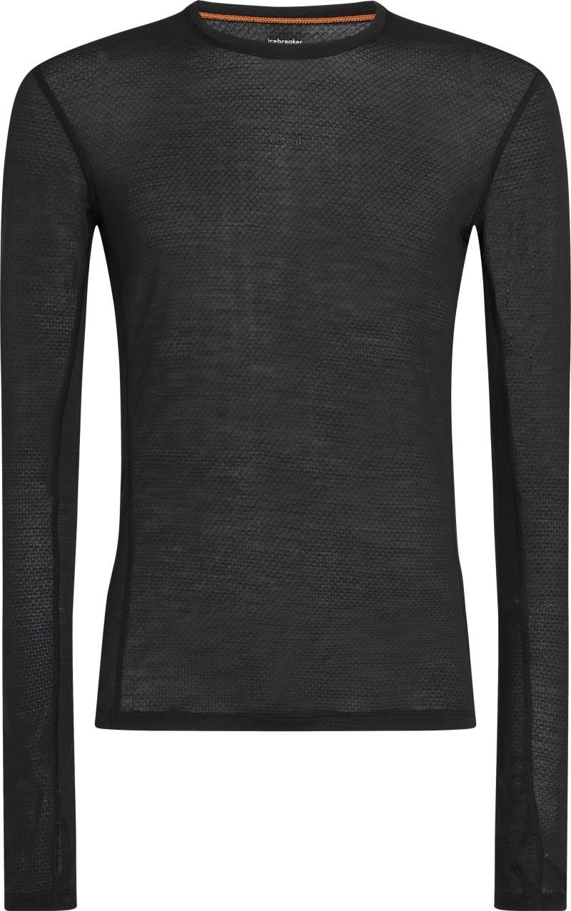 Merino Blend 75 Cool-Lite Ultralight LS Crewe - Mens - black 1