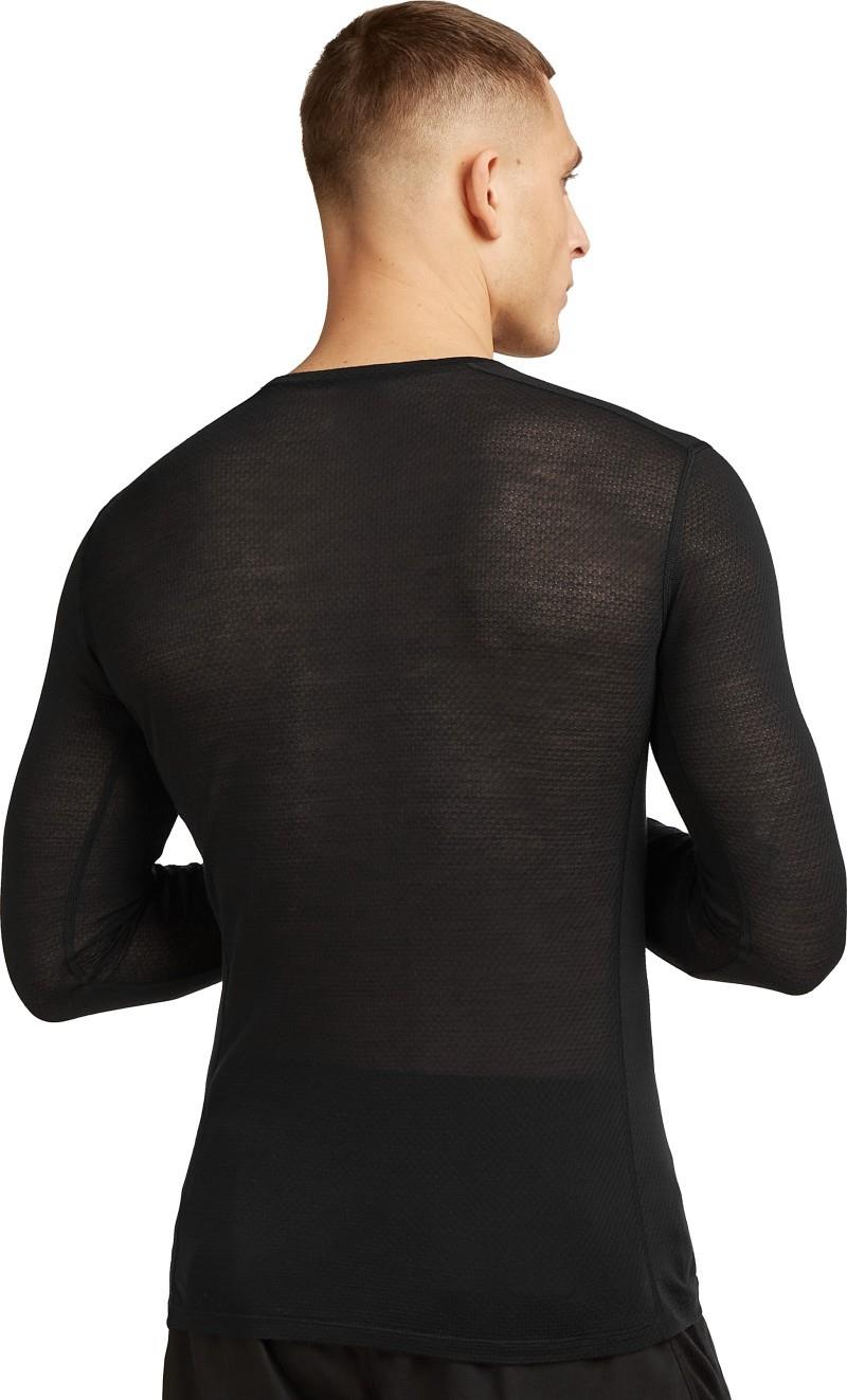 Merino Blend 75 Cool-Lite Ultralight LS Crewe - Mens - black 1