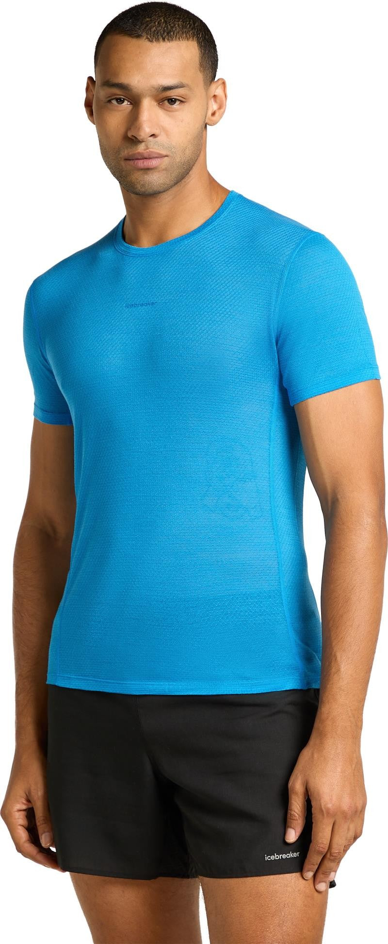 Merino Blend 75 Cool-Lite Ultralight SS Crewe - Mens - arctic 1