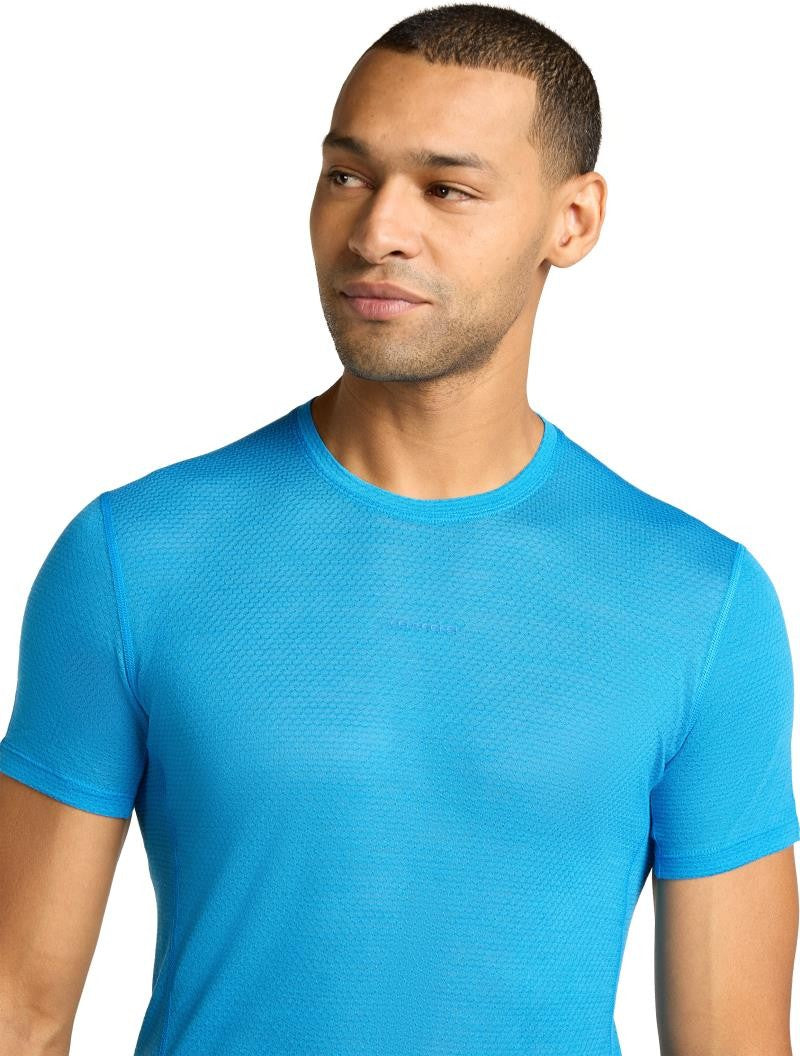 Merino Blend 75 Cool-Lite Ultralight SS Crewe - Mens - arctic 1