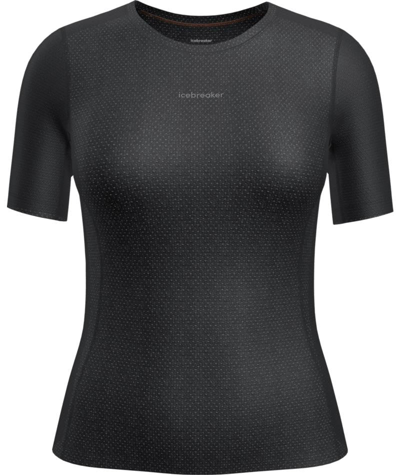 Merino Blend 75 Cool-Lite Ultralight SS Crewe - Womens - black 1