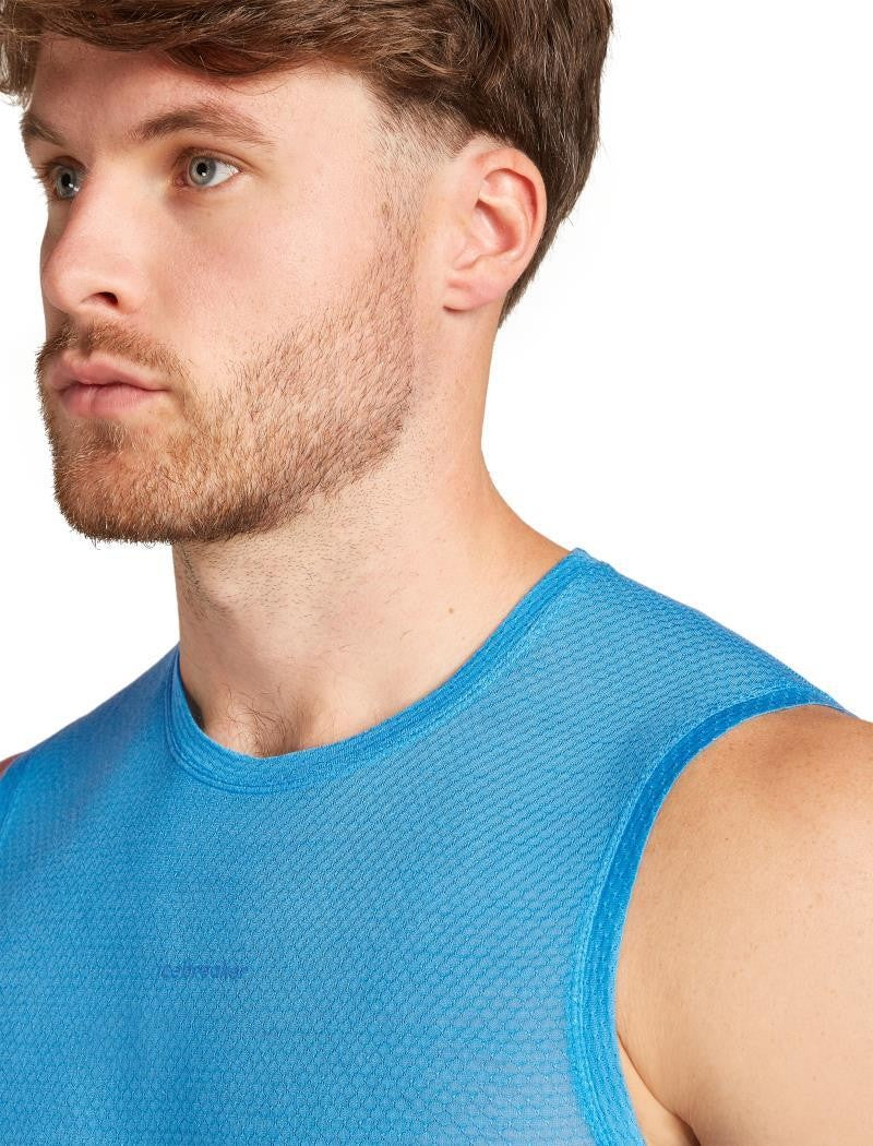 Merino Blend 75 Cool-Lite Ultralight Tank - Mens - arctic 1