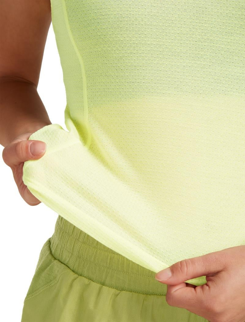 Merino Blend 75 Cool-Lite Ultralight Tank - Womens - citrine 1