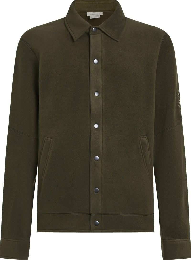 Merino Blend 800 RealFleece Classic Pile Shacket - Mens - dark loden 1