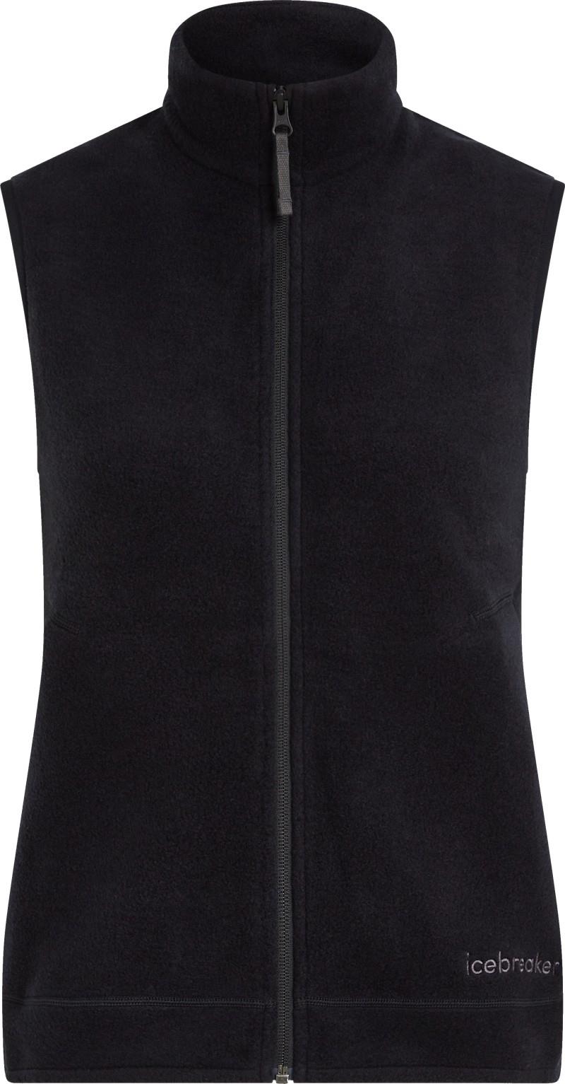 Merino Blend 800 RealFleece Classic Pile Vest - Womens - black 1
