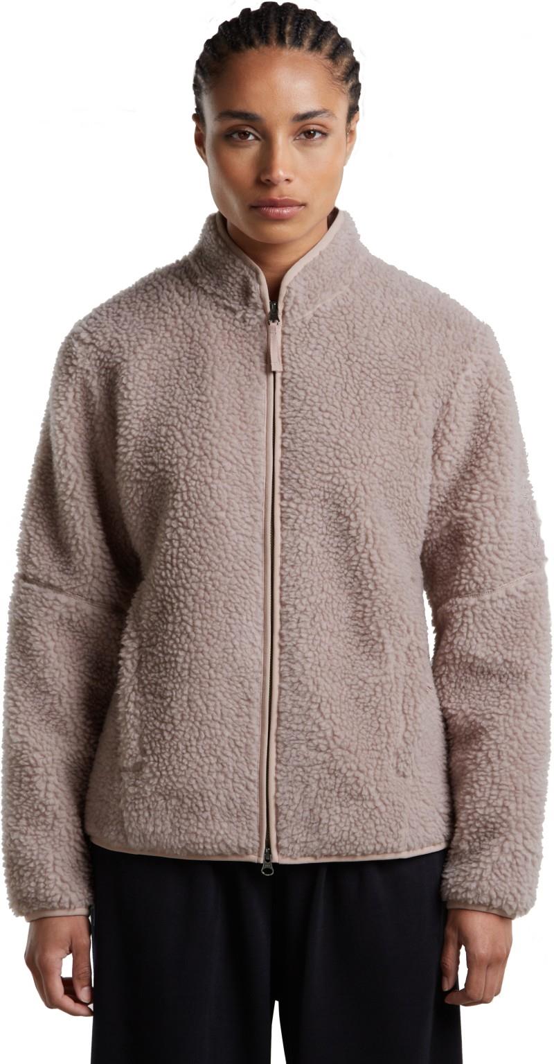 Merino Blend 960 RealFleece High Pile LS Zip - Womens - pink quartz heather 1