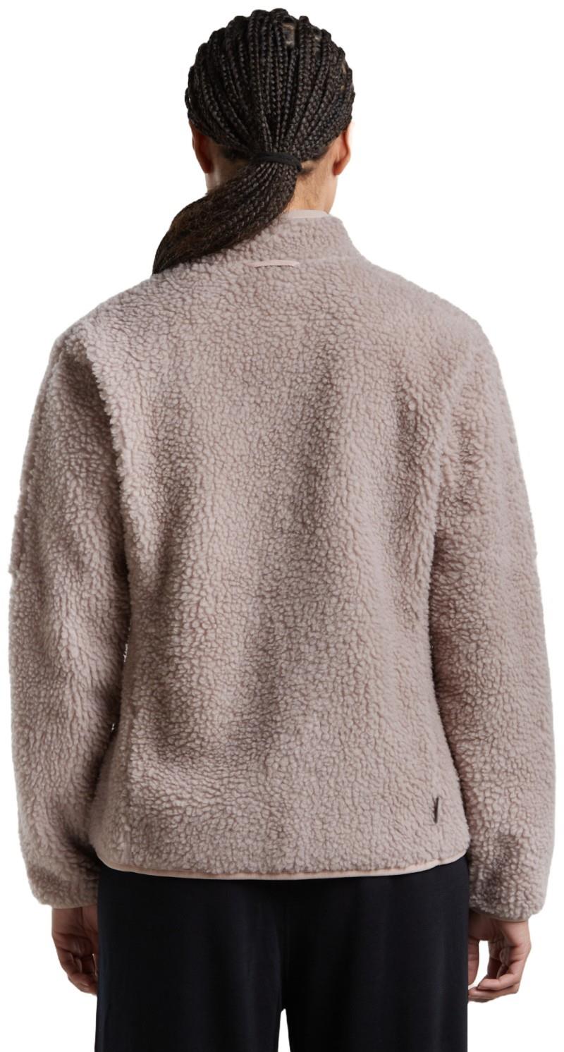 Merino Blend 960 RealFleece High Pile LS Zip - Womens - pink quartz heather 1