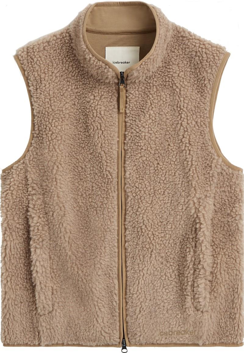 Merino Blend 960 RealFleece High Pile Vest - Womens - bay heather / cumin 1