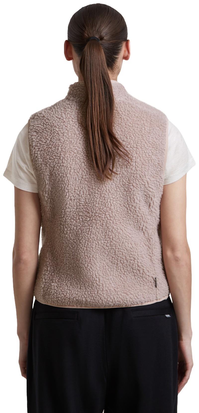 Merino Blend 960 RealFleece High Pile Vest - Womens - pink quartz heather 1