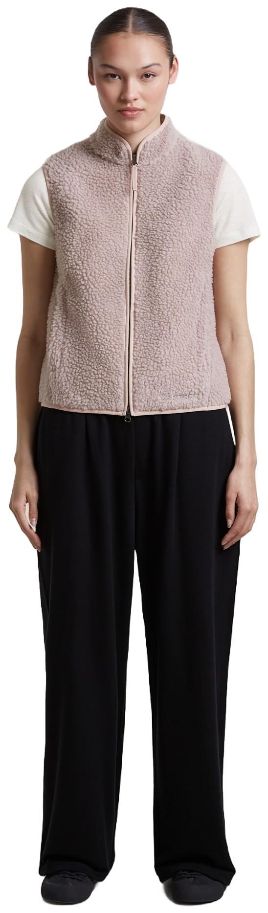 Merino Blend 960 RealFleece High Pile Vest - Womens - pink quartz heather 1