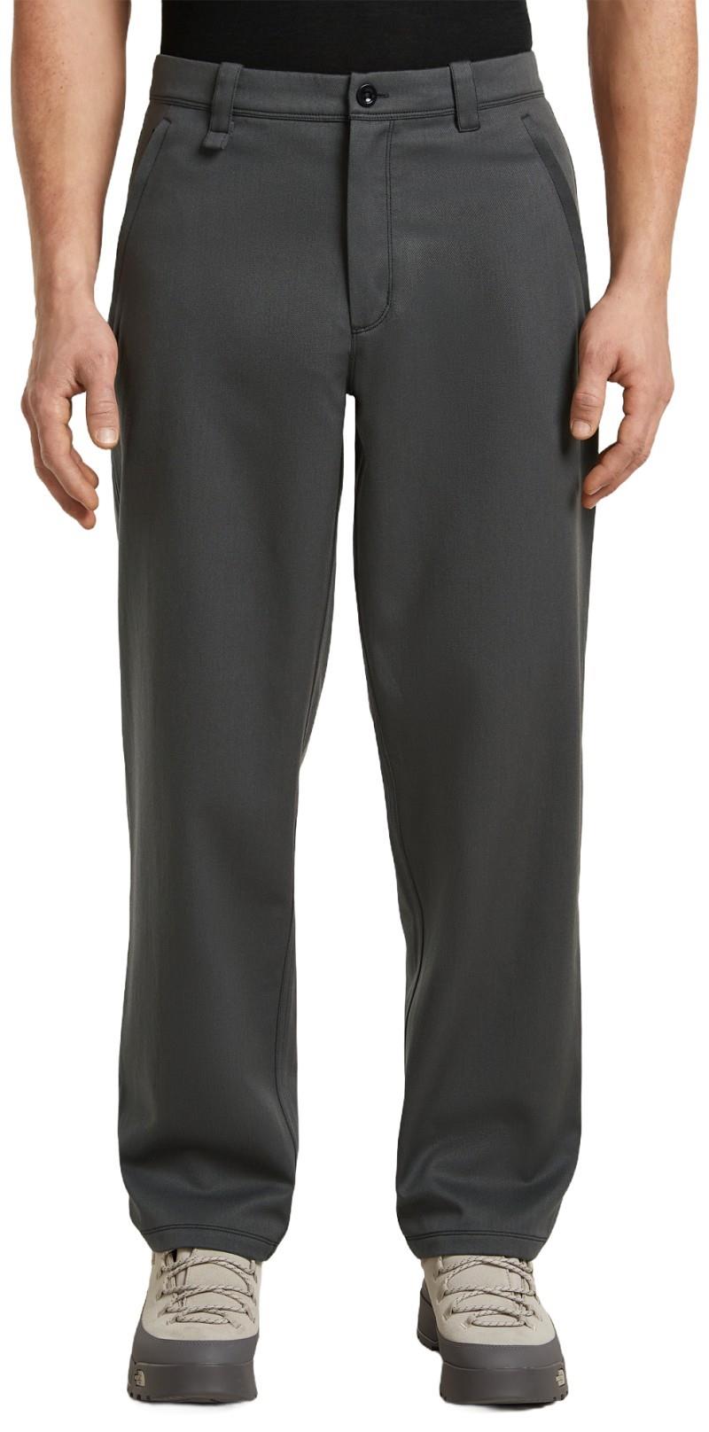 Merino Blend Cotton Twill Wander Pants, 32" Inseam - Mens - obsidian / black 1