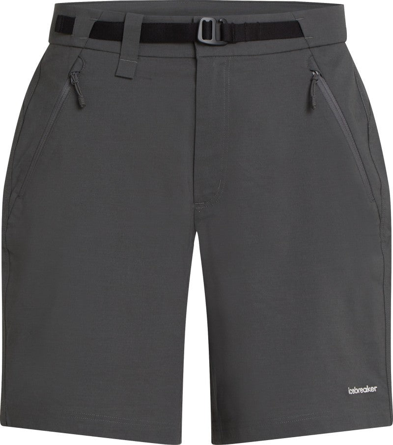 Merino Blend Elevation Stretch 9" Shorts - Mens - obsidian 1