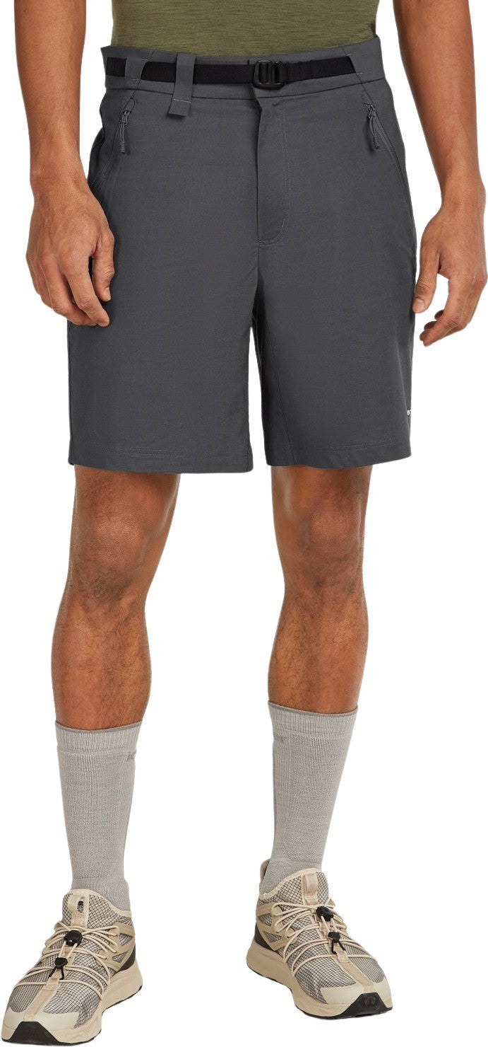 Merino Blend Elevation Stretch 9" Shorts - Mens - obsidian 1