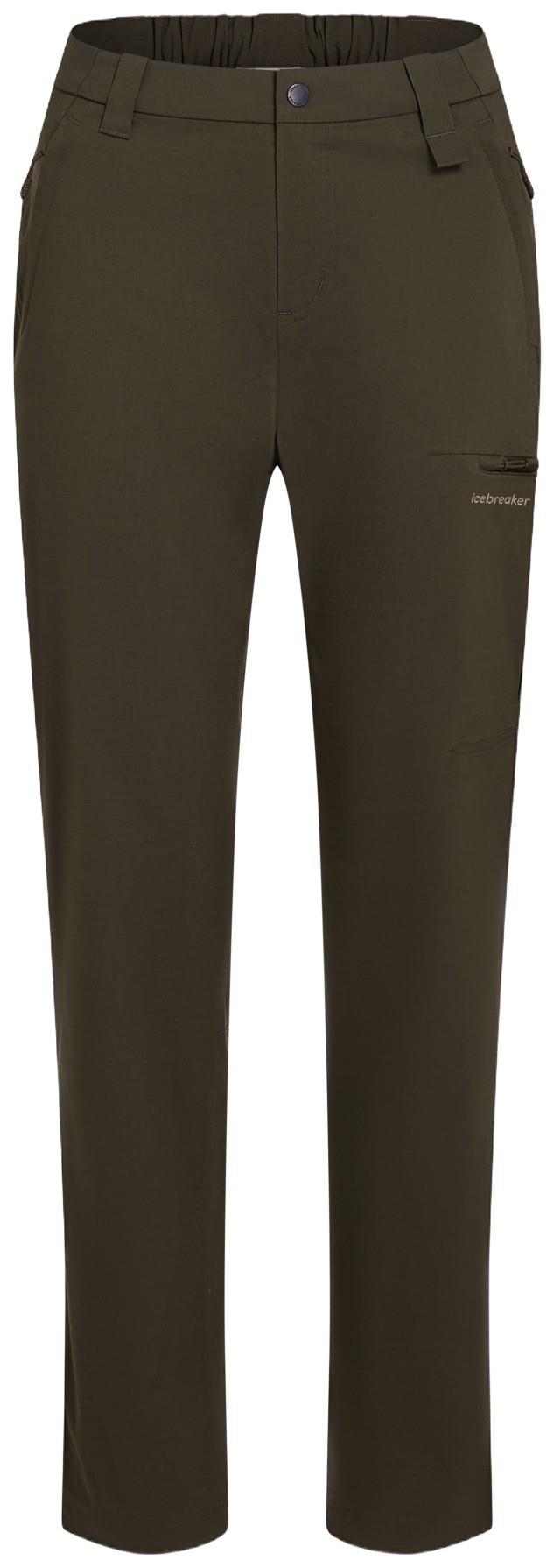 Merino Blend Elevation Stretch Pants - Womens - dark loden 1