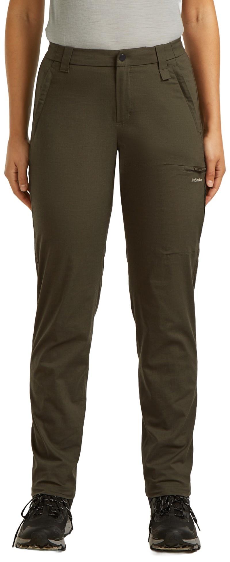 Merino Blend Elevation Stretch Pants - Womens - dark loden 1