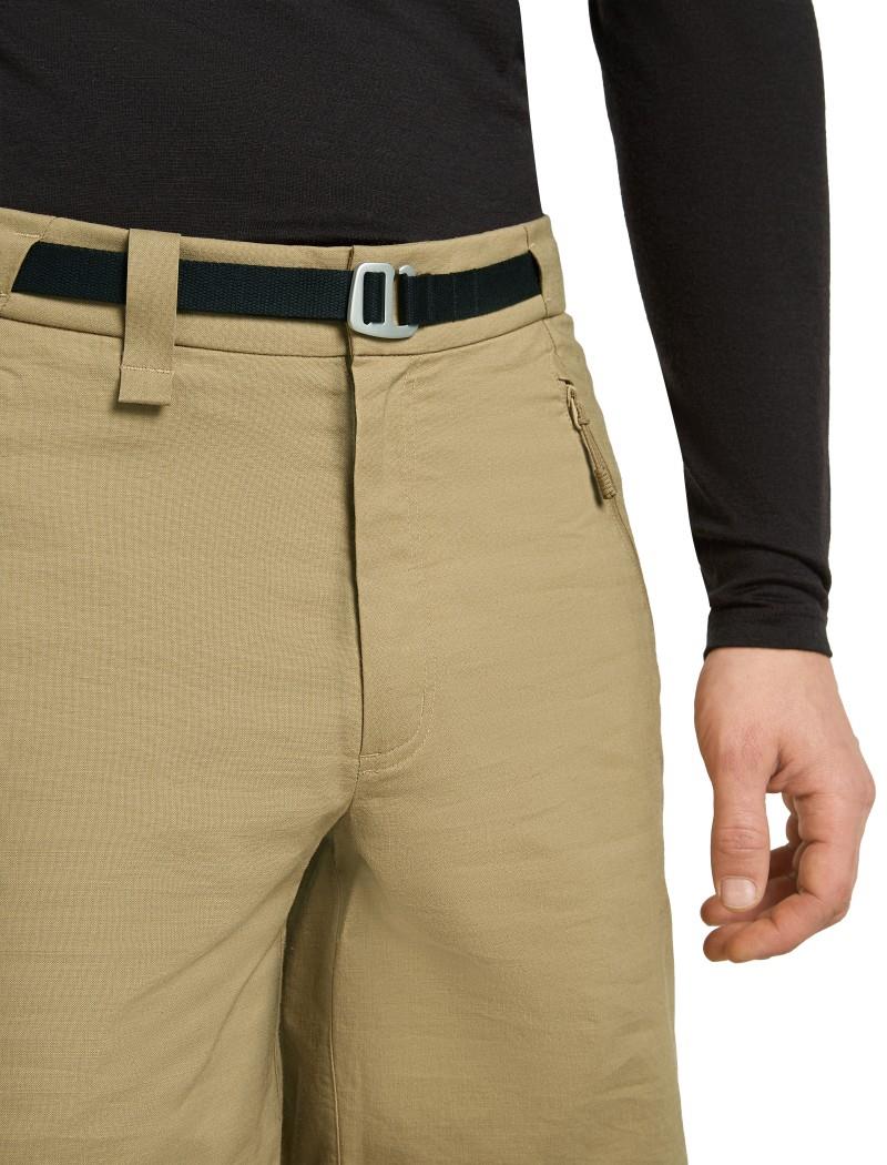 Merino Blend Elevation Stretch Shorts, 9" Inseam - Mens - cumin 1