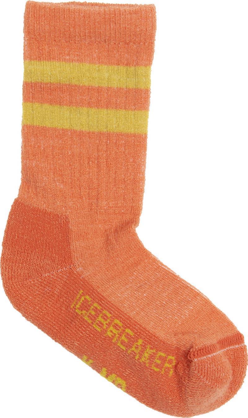 Merino Blend Hike Crew Socks - Light - Kids - Ember / Lux 1