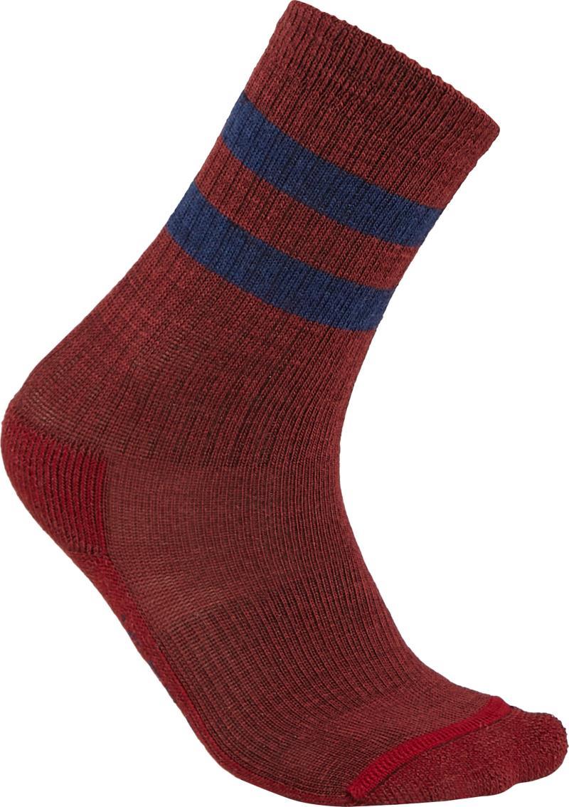 Merino Blend Hike Crew Socks - Light - Kids - port / royal navy 1
