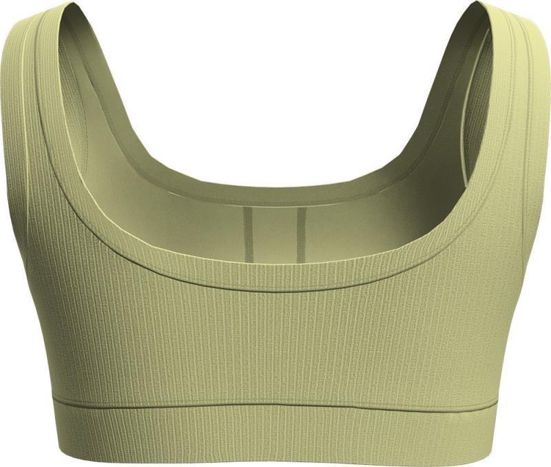 Merino Blend Rib Lotus Bra - Womens - citrine 1
