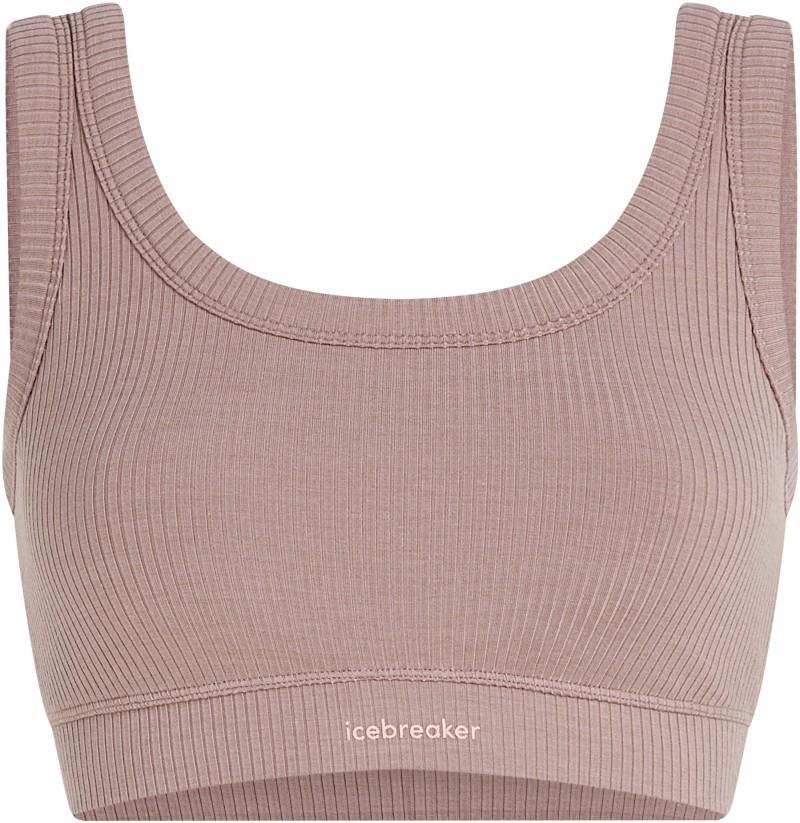 Merino Blend Rib Lotus Bra - Womens - summit 1