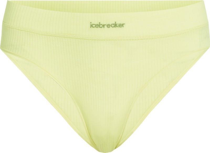 Merino Blend Rib Lotus Hipster - Womens - citrine 1