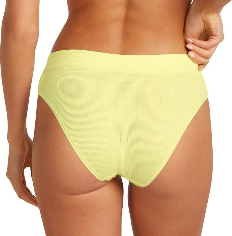 Merino Blend Rib Lotus Hipster - Womens - citrine 1
