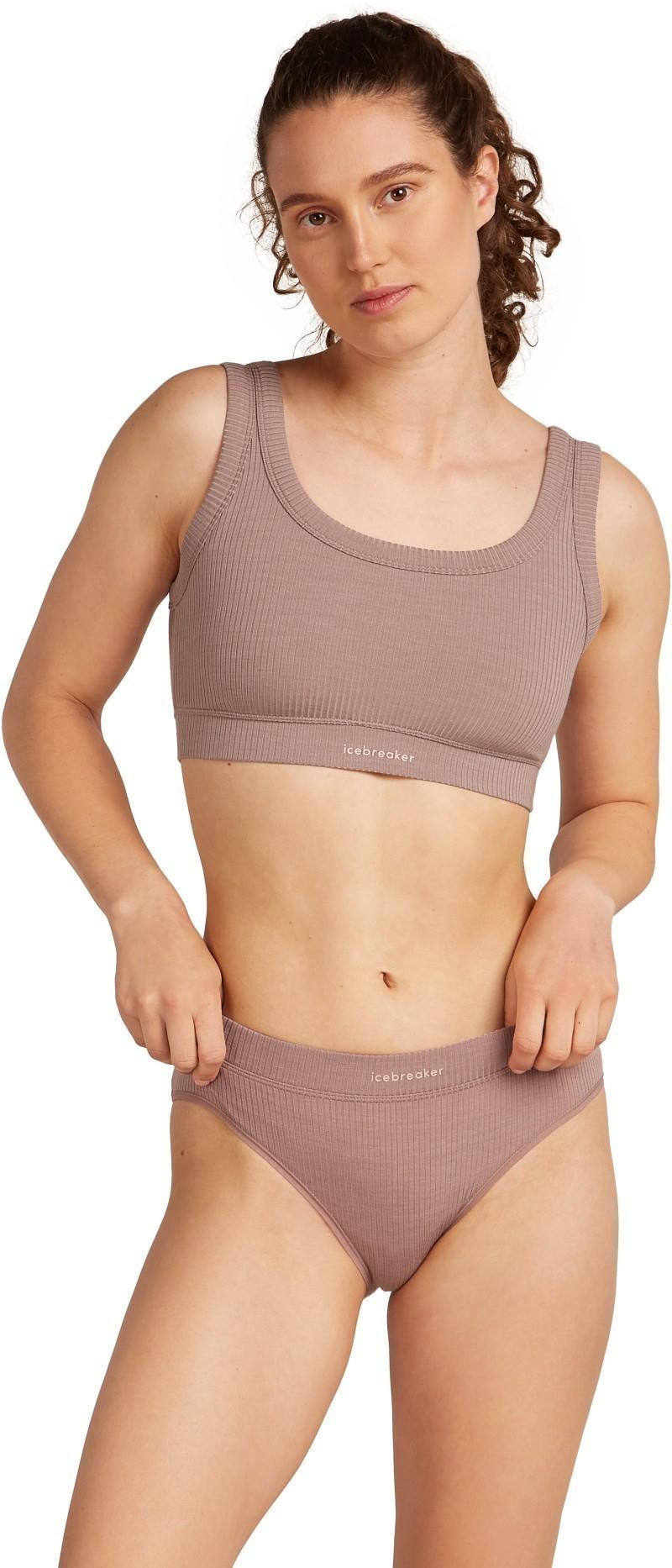 Merino Blend Rib Lotus Hipster - Womens - summit 1