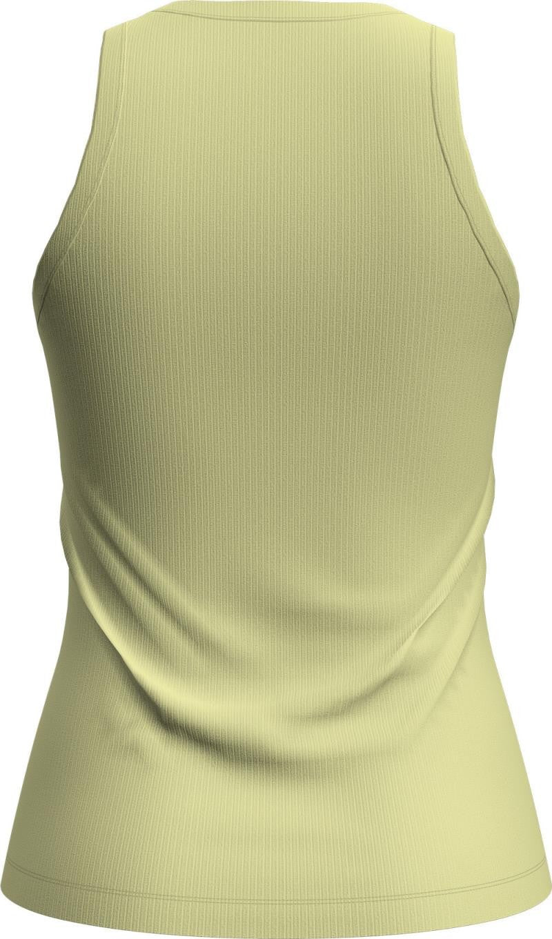 Merino Blend Rib Lotus Tank - Womens - citrine 1