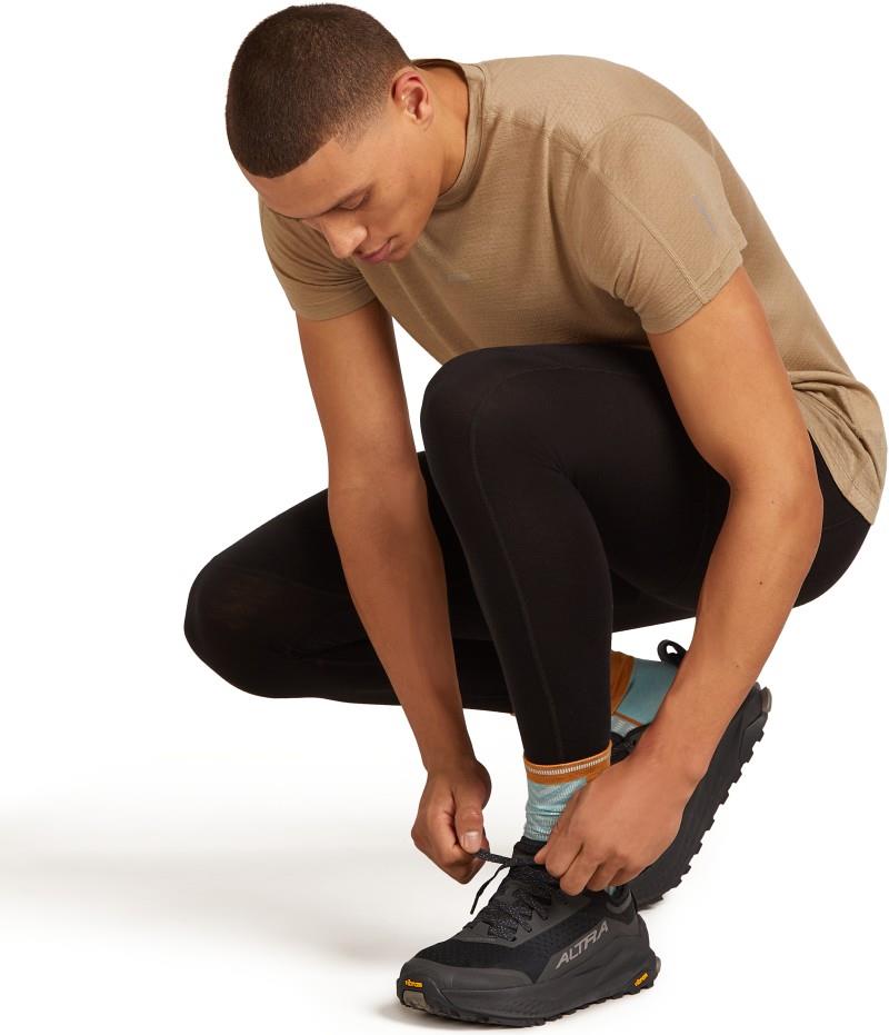 Merino Blend Run+ Crew Socks - Ultralight - Mens - hydro / trail 1