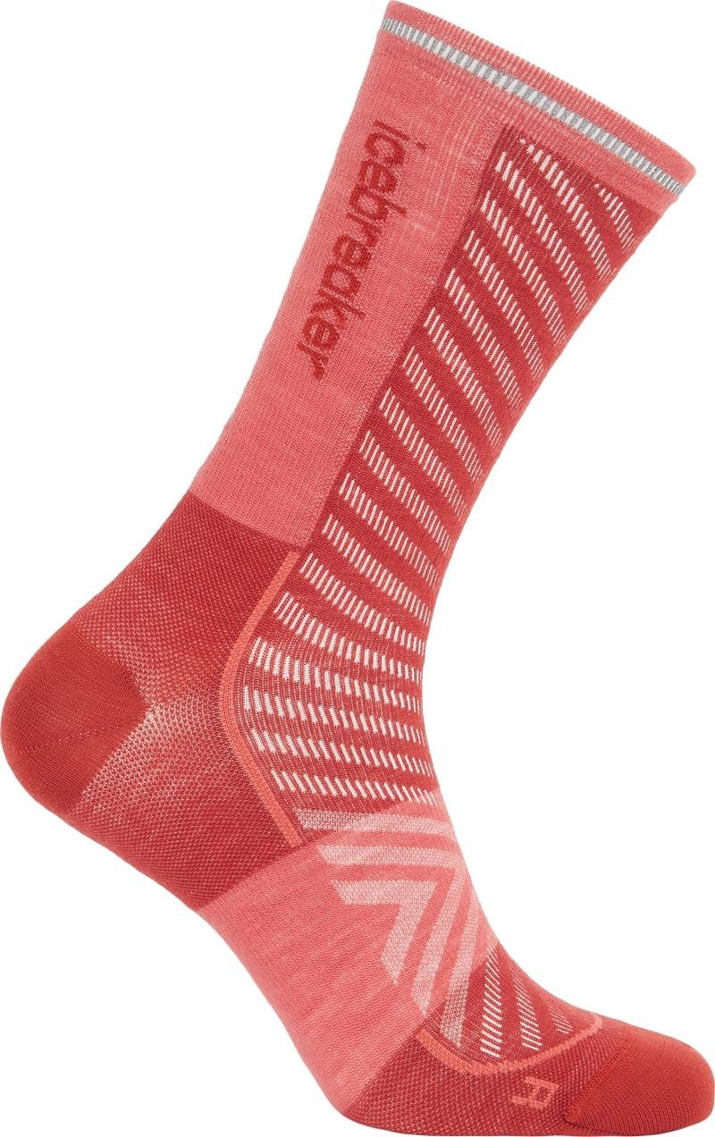 Merino Blend Run+ Crew Socks - Ultralight - Mens - jasper / plume 1