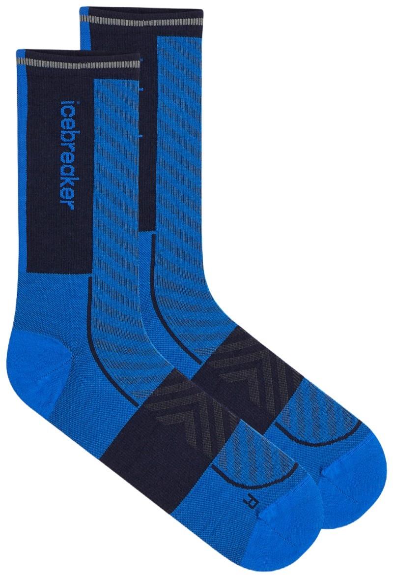 Merino Blend Run+ Crew Socks - Ultralight - Mens - lazurite / midnight navy 1