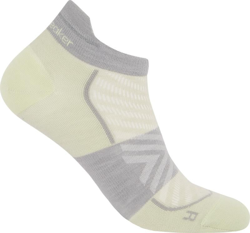 Merino Blend Run+ Micro Socks - Ultralight - Mens - ashen / alloy 1