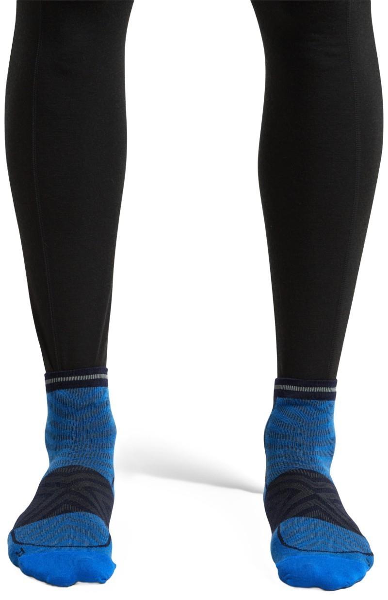 Merino Blend Run+ Mini Socks - Ultralight - Mens - lazurite / midnight navy 1