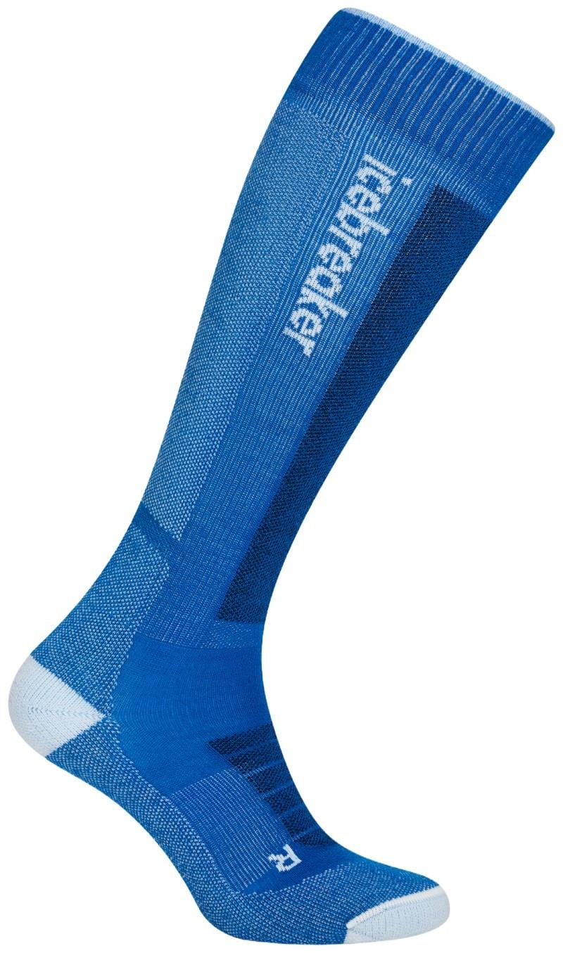 Merino Blend Ski+ Over The Calf Socks - Medium - Mens - lazurite / snow / midnight navy 1
