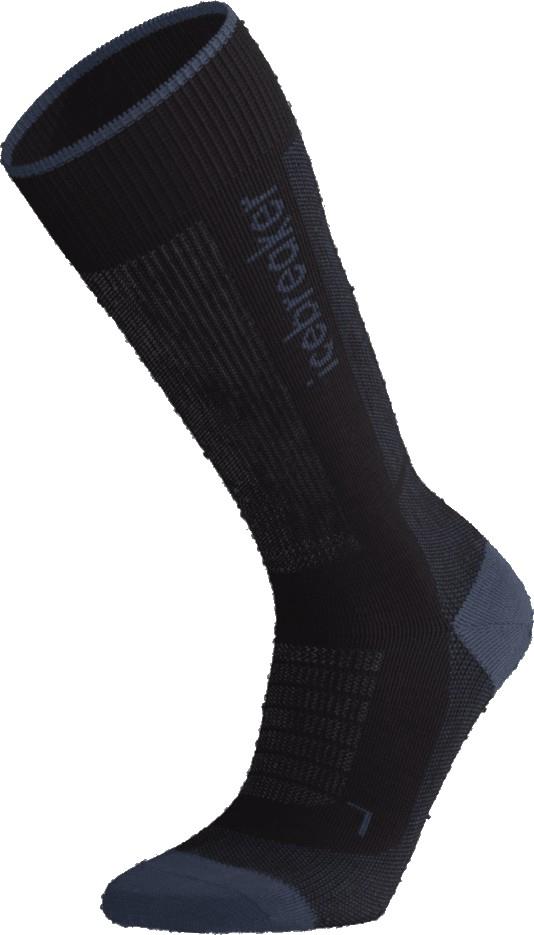 Merino Blend Ski+ Over The Calf Socks - Medium - Womens - 2-Pack - black / dawn / graphite 1