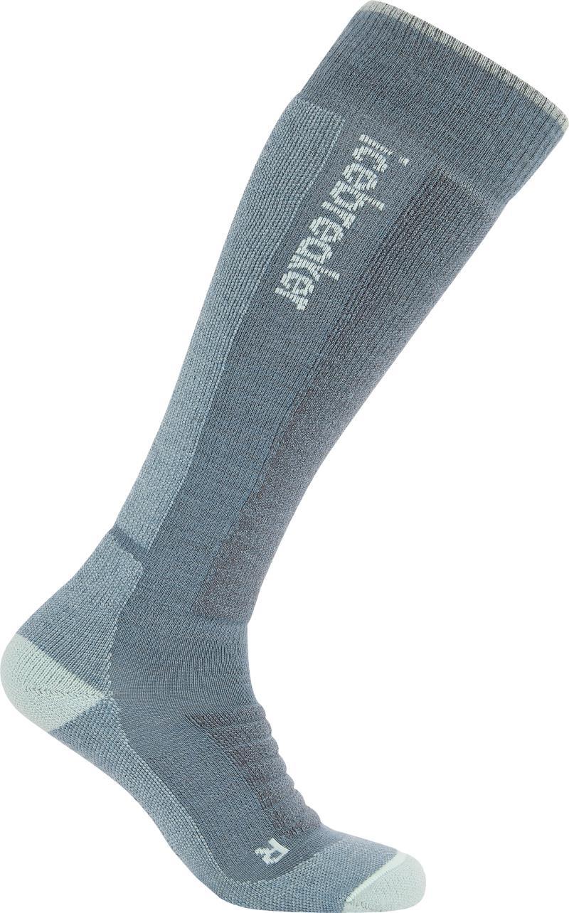 Merino Blend Ski+ Over the Calf Socks - Medium - Mens - blue ash / mint / obsidian 1