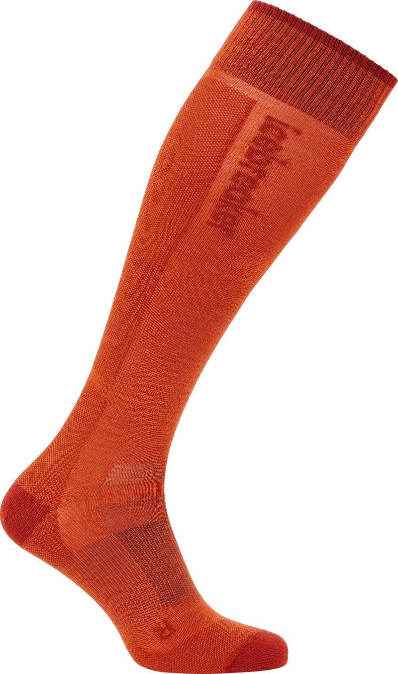 Merino Blend Ski+ Over the Calf Socks - Ultralight - Mens - fervid / agate 1